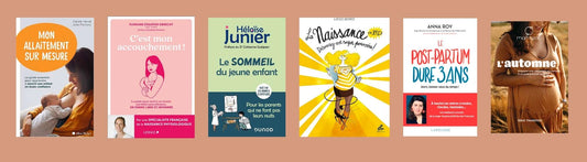 10 livres pour s'informer autrement sur la maternité : accouchement, post-partum, allaitement, parentalité