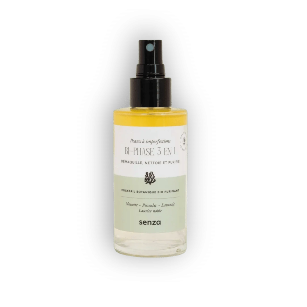 Lotion Biphasé 3 en 1 | Démaquille nettoie purifie