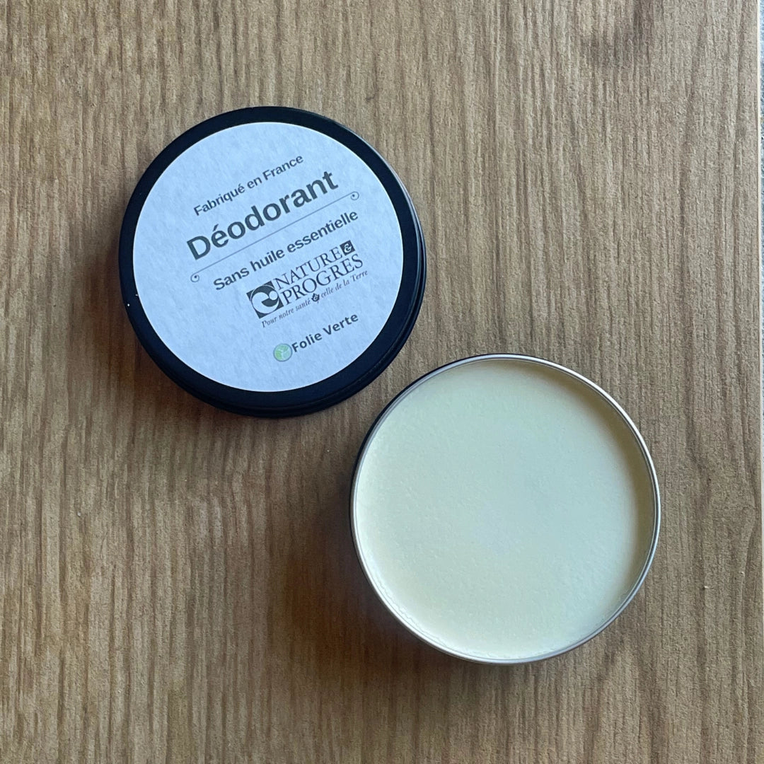 Déodorant bio · Grossesse & Allaitement · Sans huile essentielles