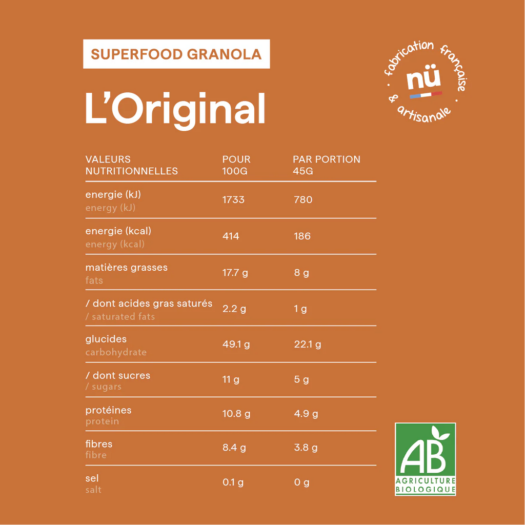 Granola bio · L'Original