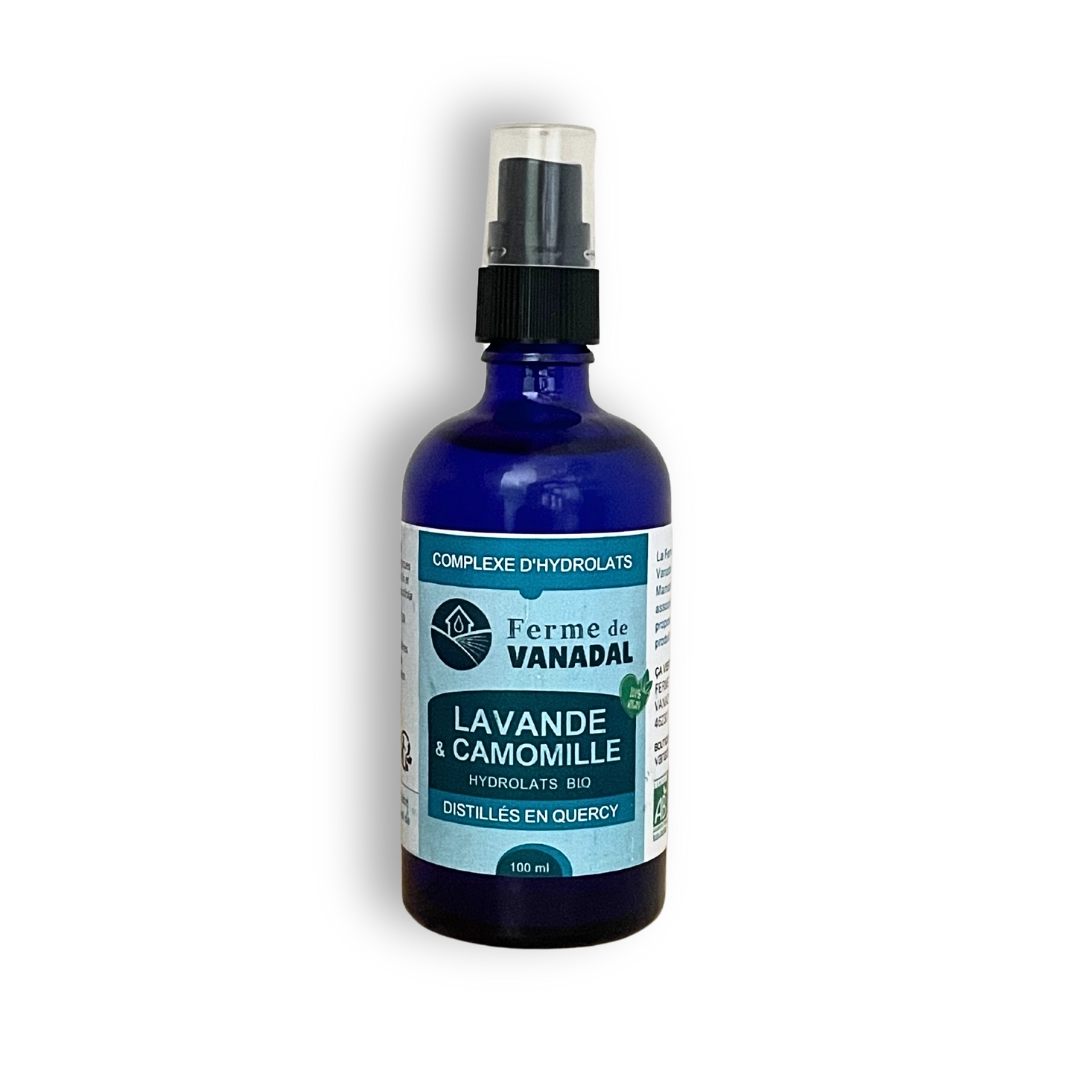 Hydrolat Apaisant bio · Lavande & Camomille