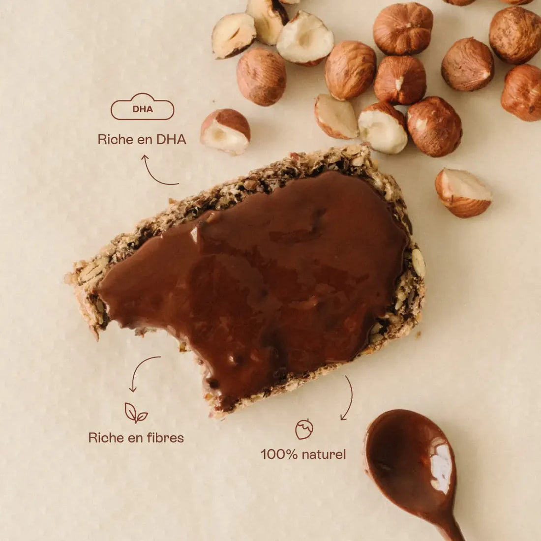 Crazy Nut - Pâte à tartiner - Enrichie en DHA